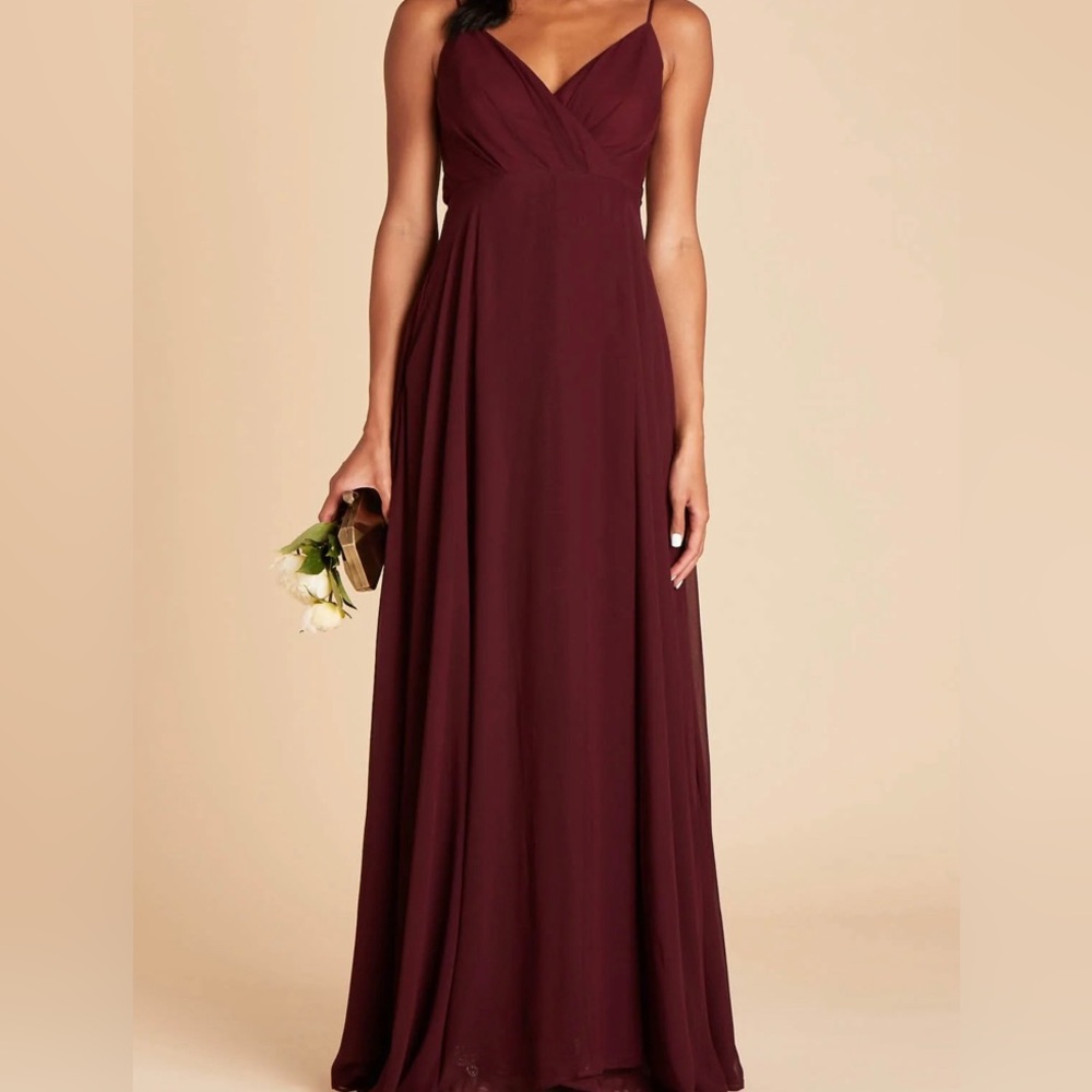 Birdy Grey Burgundy Maxi Dress